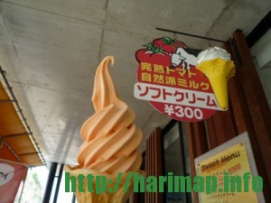 御津道の駅トマトアイス