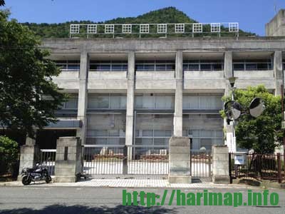 兵庫県立龍野実業高等学校が閉校している